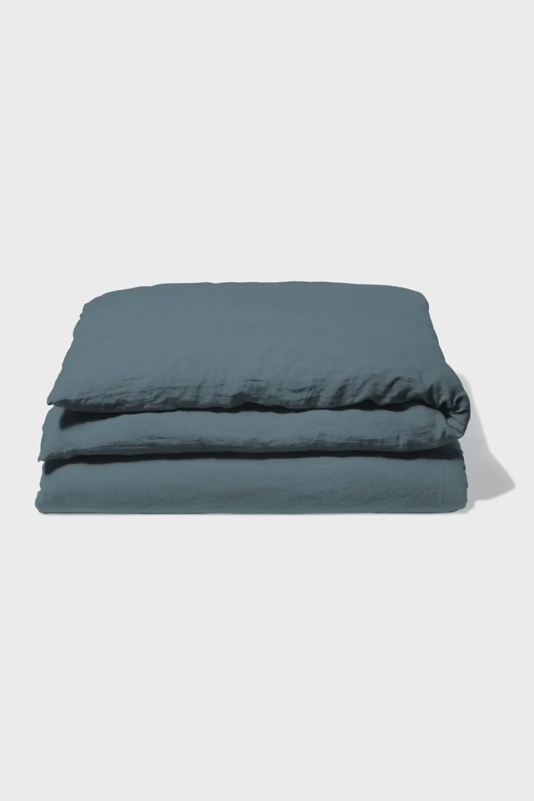 Clearance Washed linen duvet cover - midnight blue Duvet Covers