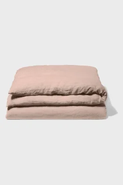 New Washed linen duvet cover - antique rose Duvet Covers
