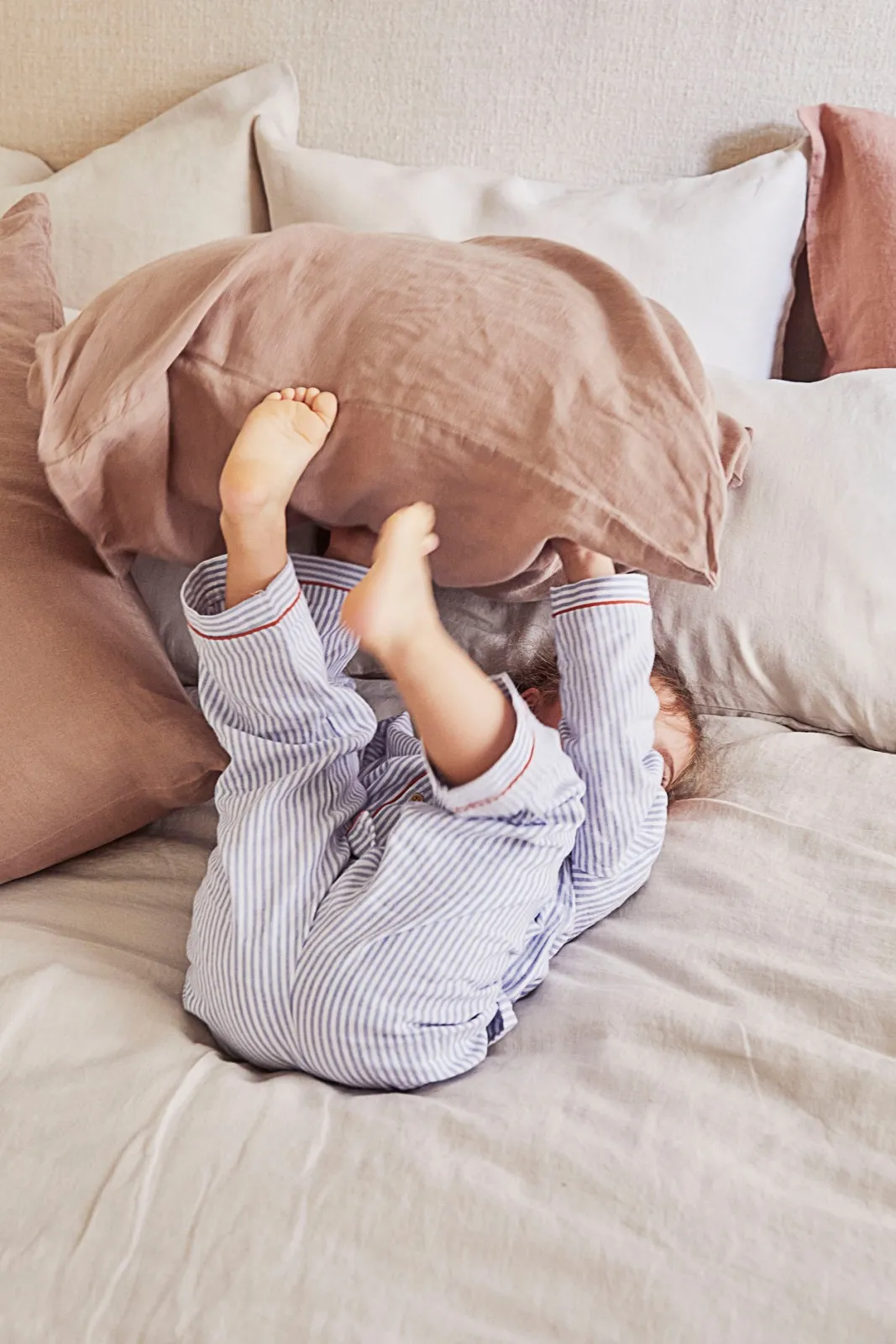 Best Washed linen duvet cover - pearl grey Duvet Covers