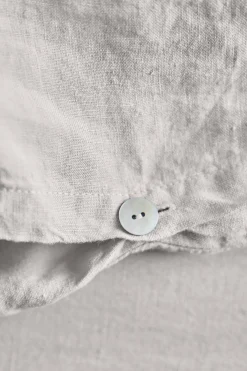 Best Washed linen duvet cover - pearl grey Duvet Covers