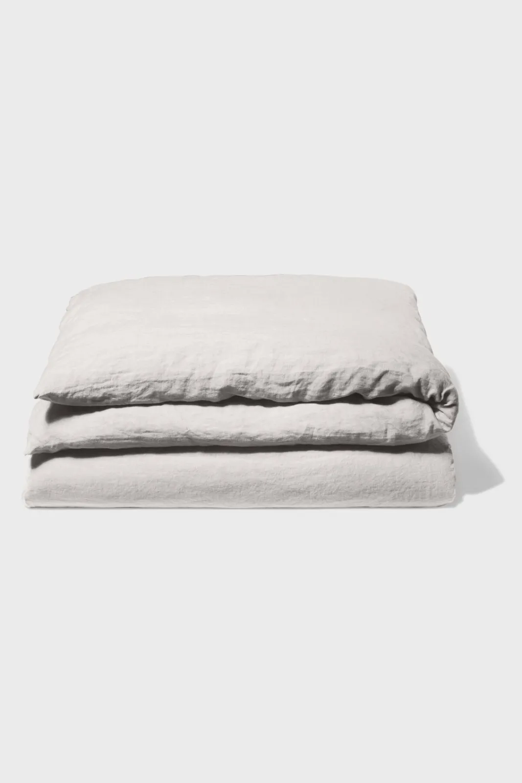 Best Washed linen duvet cover - pearl grey Duvet Covers