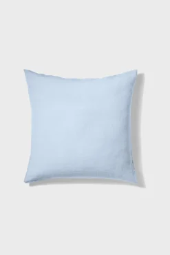 Outlet Washed linen pillowcase - sky blue Pillow Cases