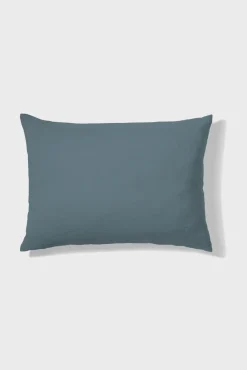 New Washed linen pillowcase - midnight blue Pillow Cases
