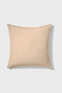 Clearance Washed linen pillowcase - light brown Pillow Cases