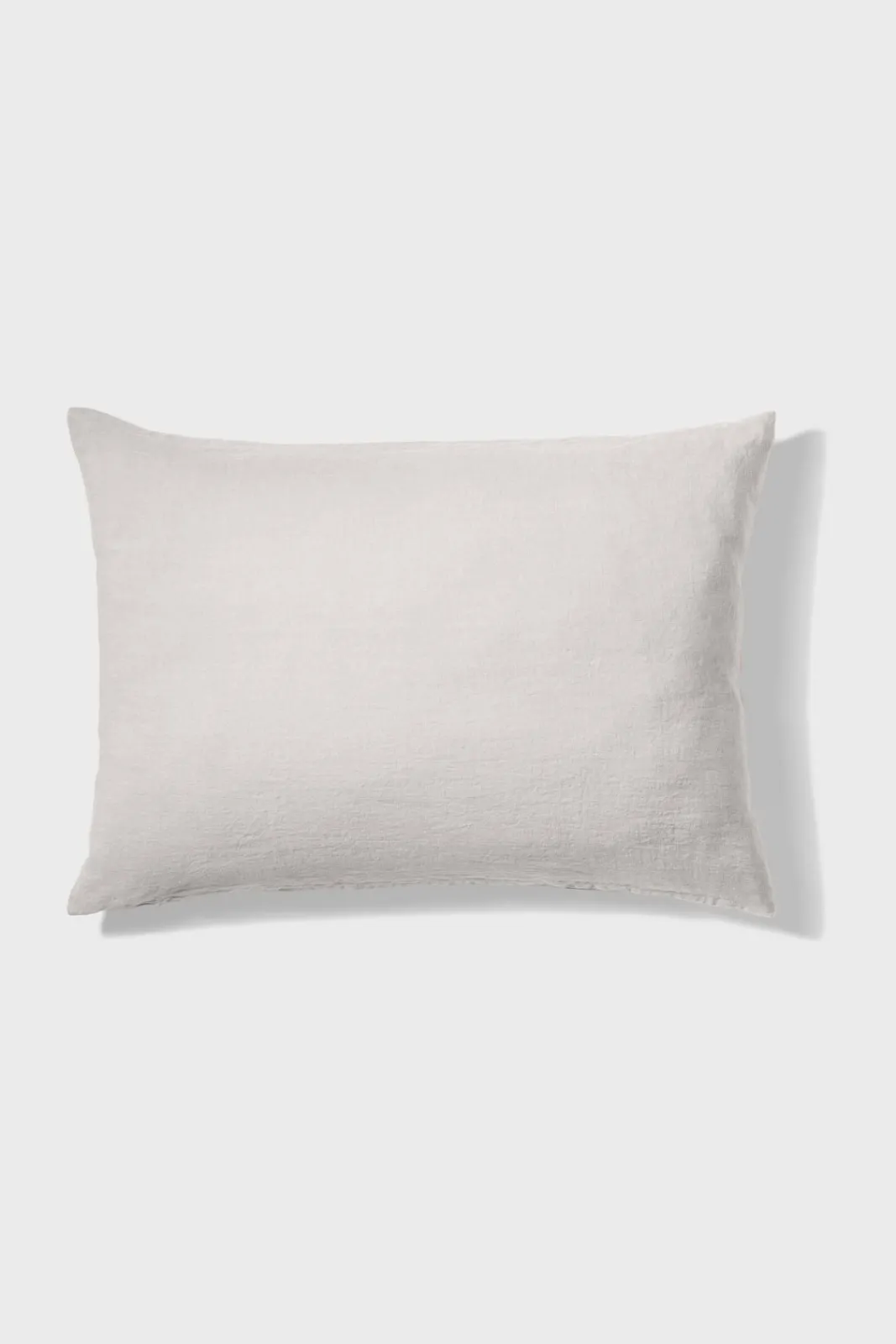 Outlet Washed linen pillowcase - pearl grey Pillow Cases