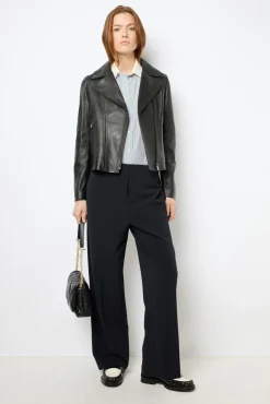 New Wide-leg pants with elasticated waist - NELLY Trousers