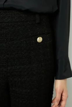 Online Wide-leg tweed pants - NADINE Trousers