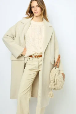 Best Wool and alpaca overcoat - LORIANNE Coats