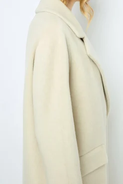 Best Wool and alpaca overcoat - LORIANNE Coats