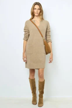 Hot Wool and cashmere mini dress - SOFIA Dresses