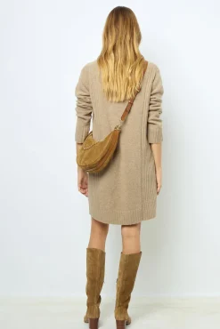 Hot Wool and cashmere mini dress - SOFIA Dresses