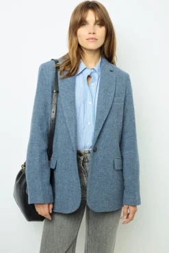 Online Wool blend blazer - MARINE Jackets