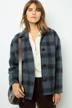 New Wool check jacket - MAYSSANE Jackets