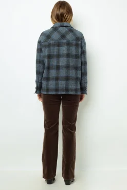 New Wool check jacket - MAYSSANE Jackets
