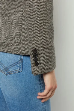 Clearance Wool herringbone jacket - EDDIE Jackets|Suits & Outfits