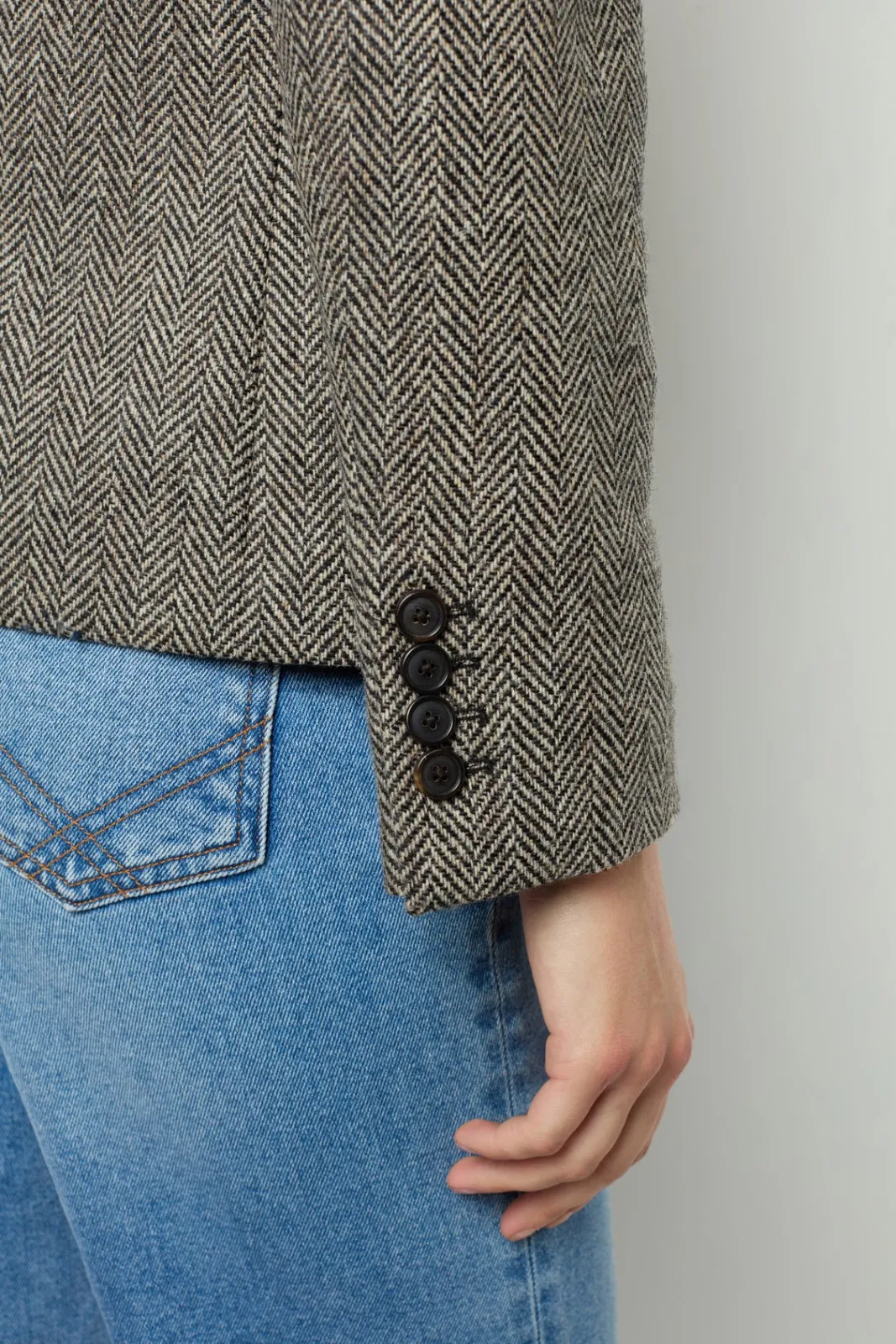 Clearance Wool herringbone jacket - EDDIE Jackets|Suits & Outfits